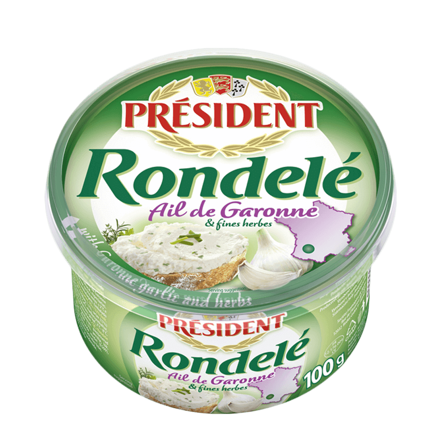 syr-rondele-cesnek-president syr-rondele-cesnek-president